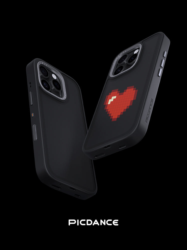P1 Mobile Pixel Screens Phone Case (" One case. Infinite looks. Endless fun.")